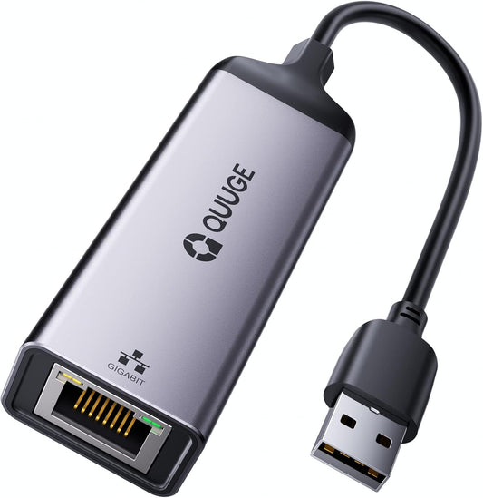 QUUGE USB 3.0 to RJ45 1000Mbps Gigabit LAN Network Ethernet Adapter