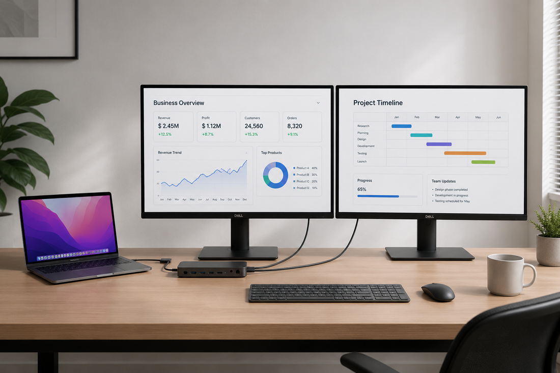MacBook Dual-Monitor Support Explained: What to Check Before You Buy a Dock