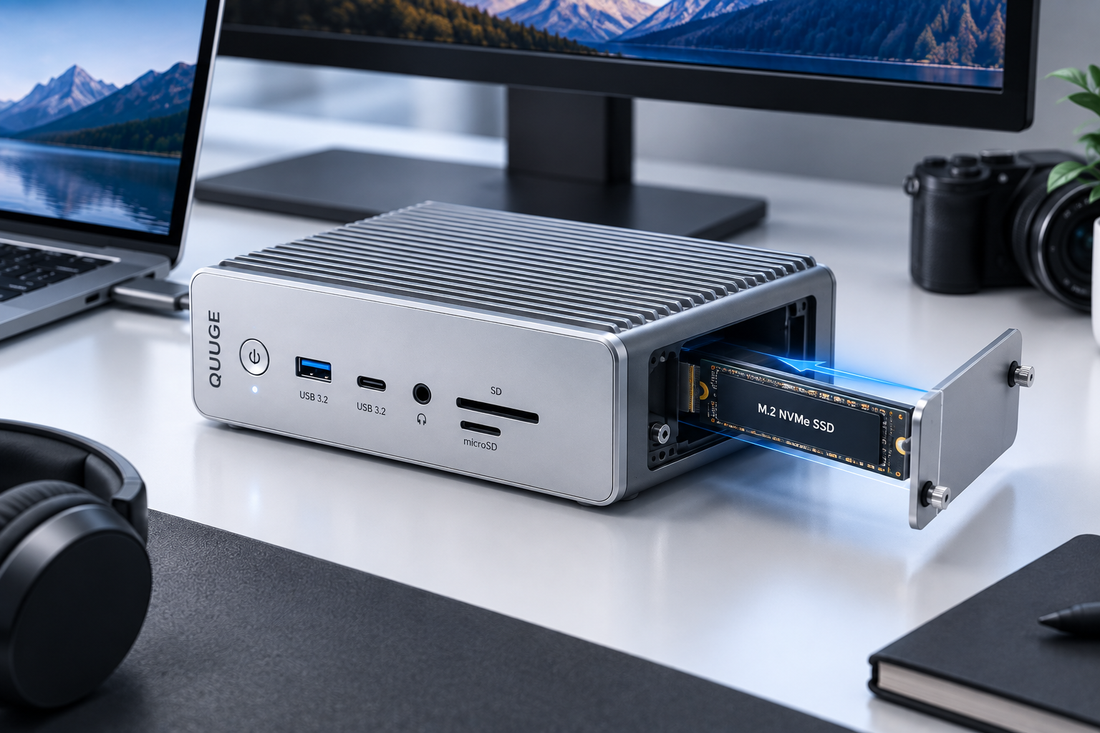 Dock With a Built-In SSD vs External SSD: Which Setup Fits Your Workflow?