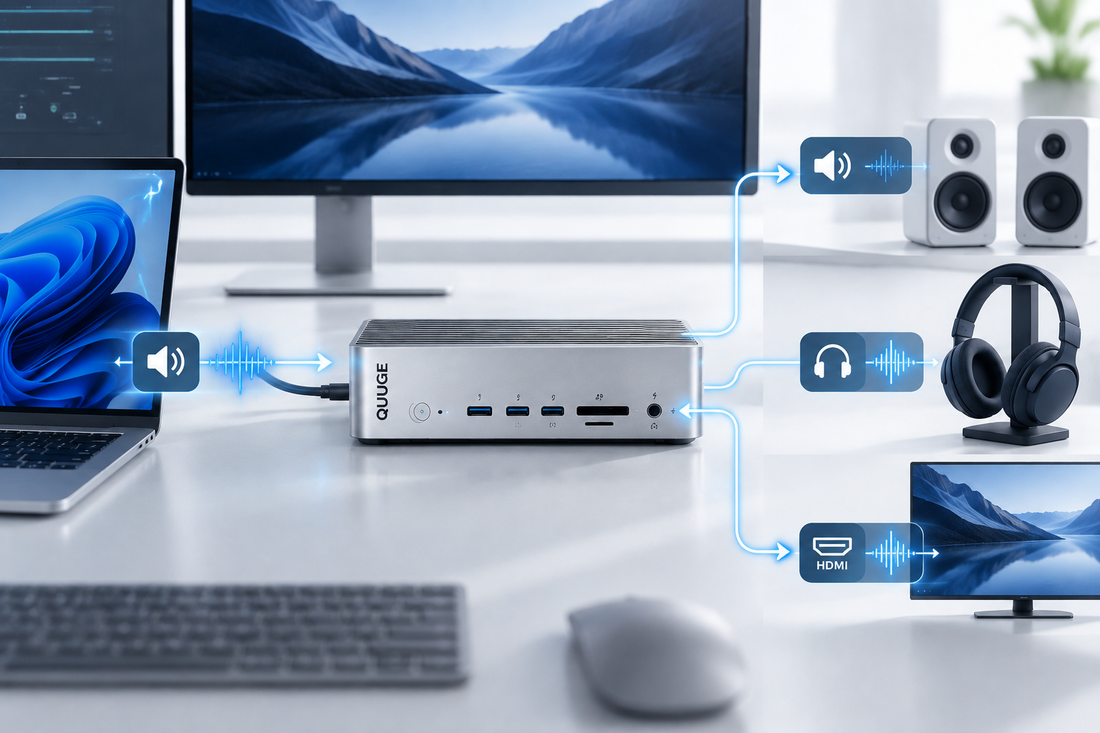 No Sound Through Your Dock? Check the Audio Path Step by Step