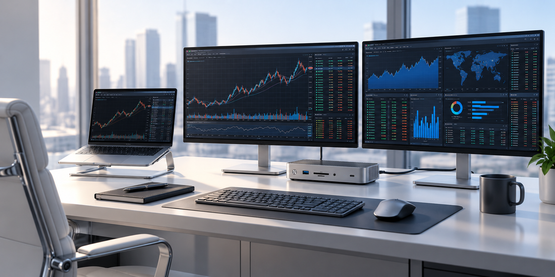 How to Build a Multi-Monitor Financial Analysis Desk Around a Laptop Dock