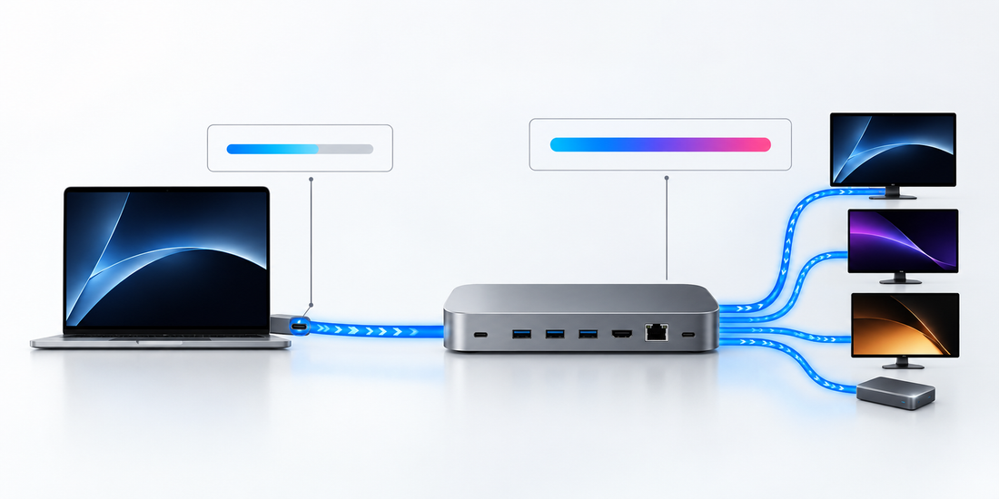 What Does Dock Bandwidth Really Mean? Why Every Port Cannot Run at Full Speed at Once