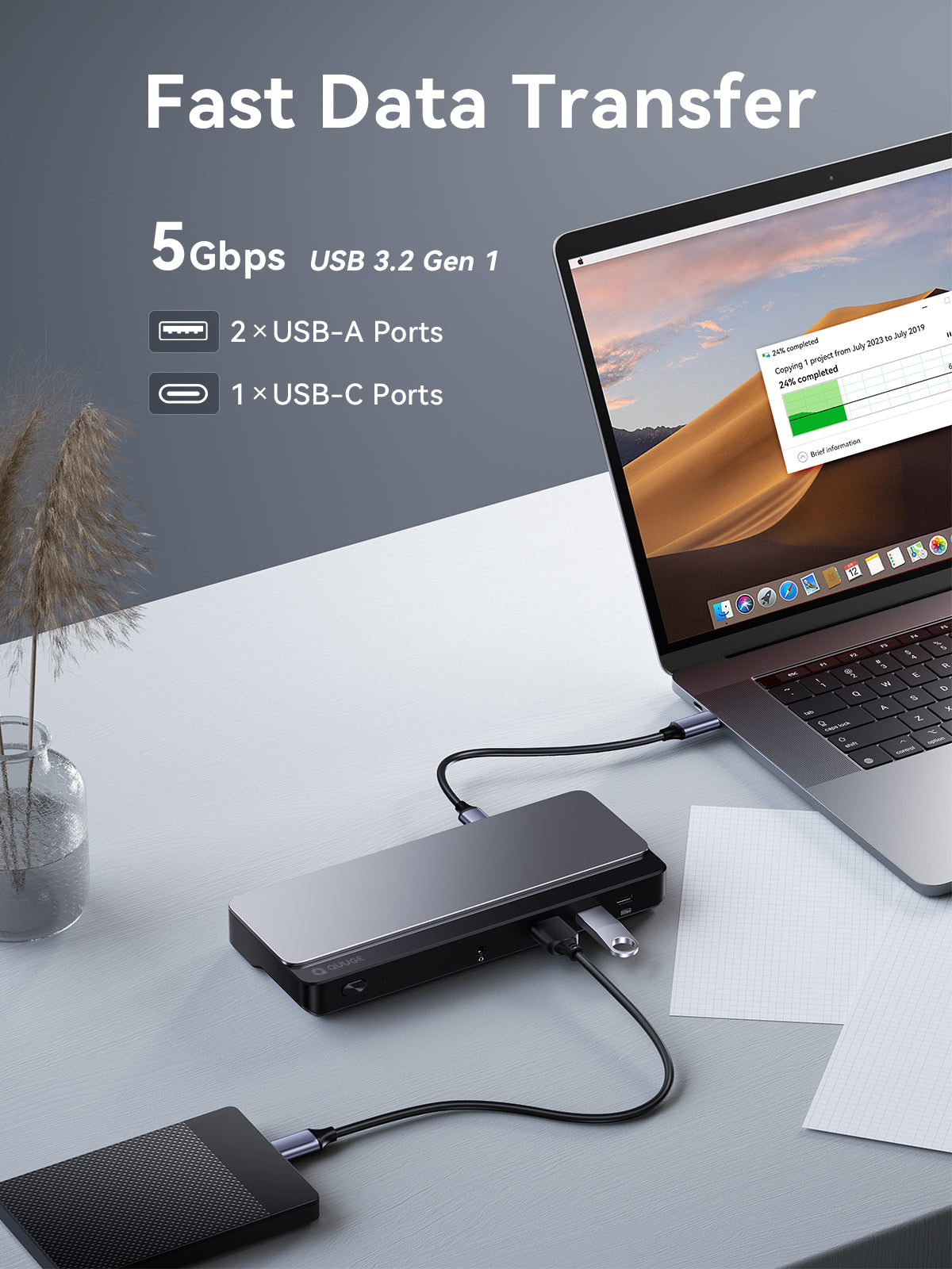 10 IN 1 USB-C MULTIFUNCTIONAL DOCKING STATION