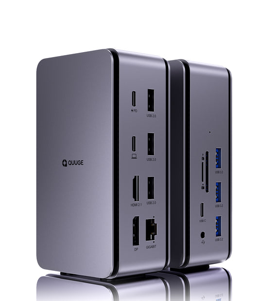 QUUGE USB4 40Gbps 14 in 1 USB4 Dock