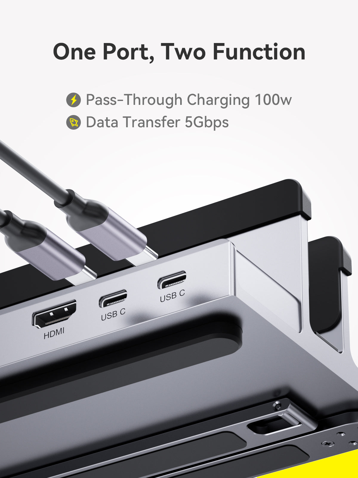 Docking Station USB C Multifunzionale 8-IN-1